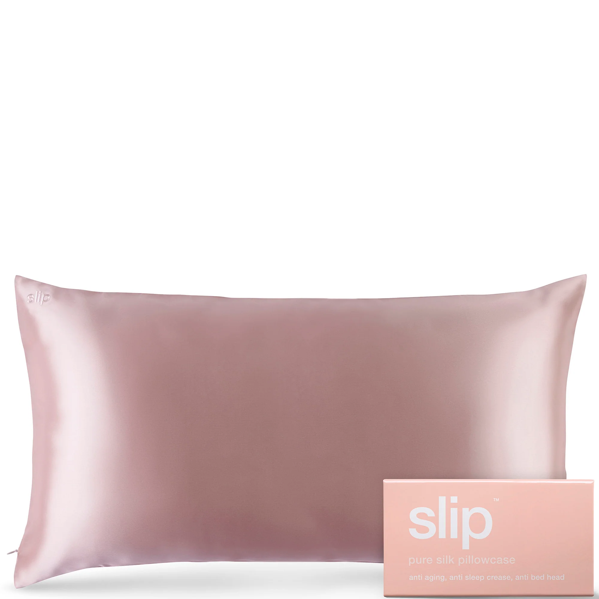 Slip Silk Pillowcase King (Various Colours) - Image 4