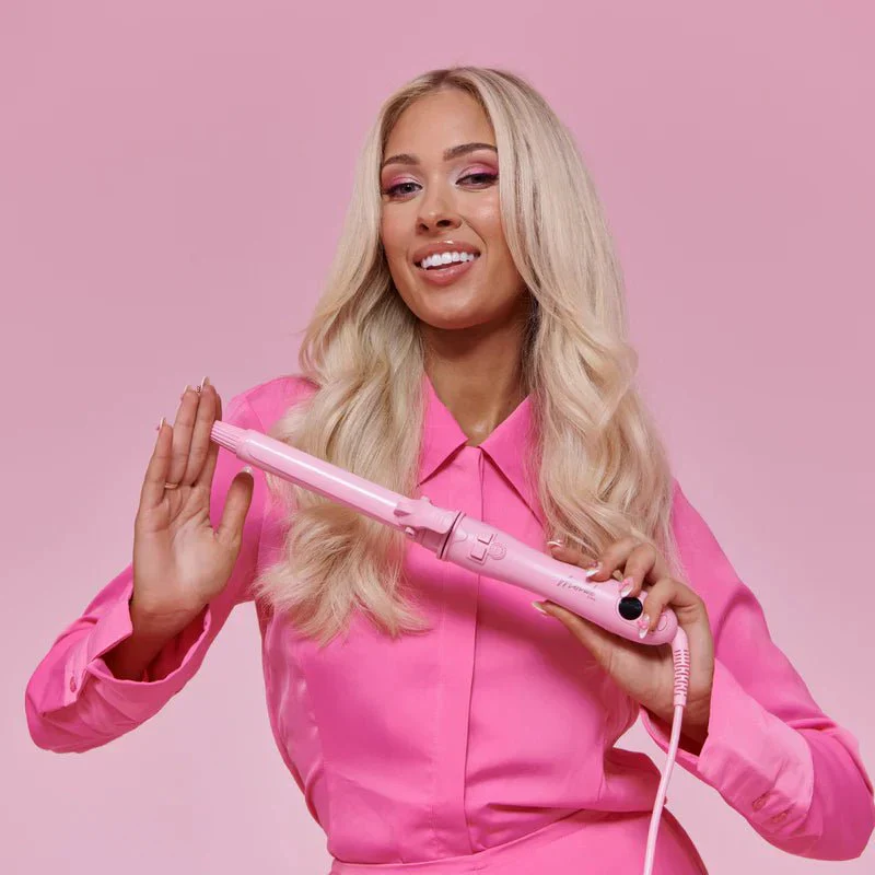 Mermade Hair Spin Curler 25mm - Pink - Image 4