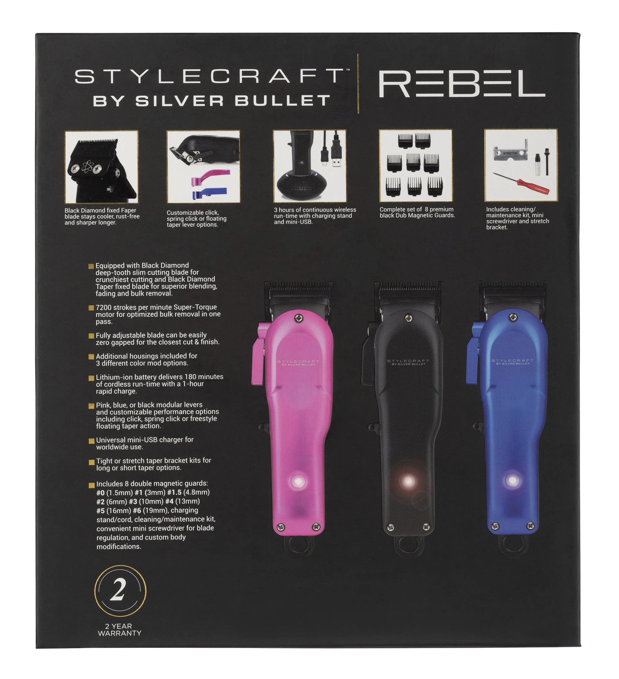 StyleCraft By Silver Bullet Rebel Clipper - Image 4