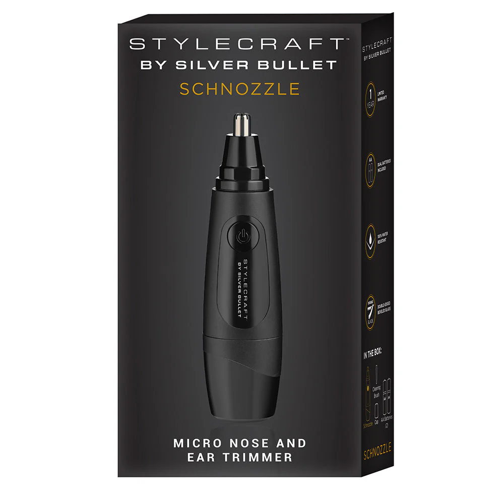 StyleCraft By Silver Bullet Schnozzle Nose & Ear Trimmer - Image 4