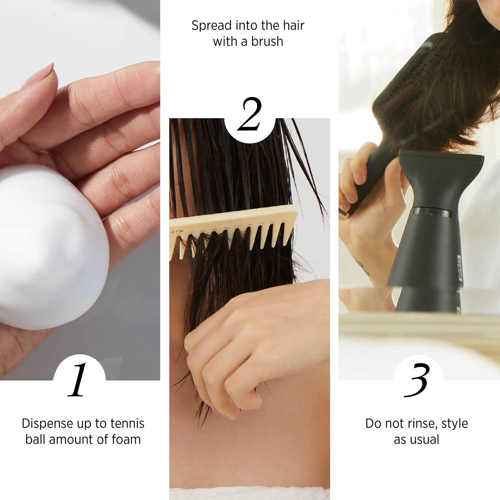 System Professional BB Volumising, Long Lasting Styling & Heat Protection Foam Mousse 200ml - Image 2