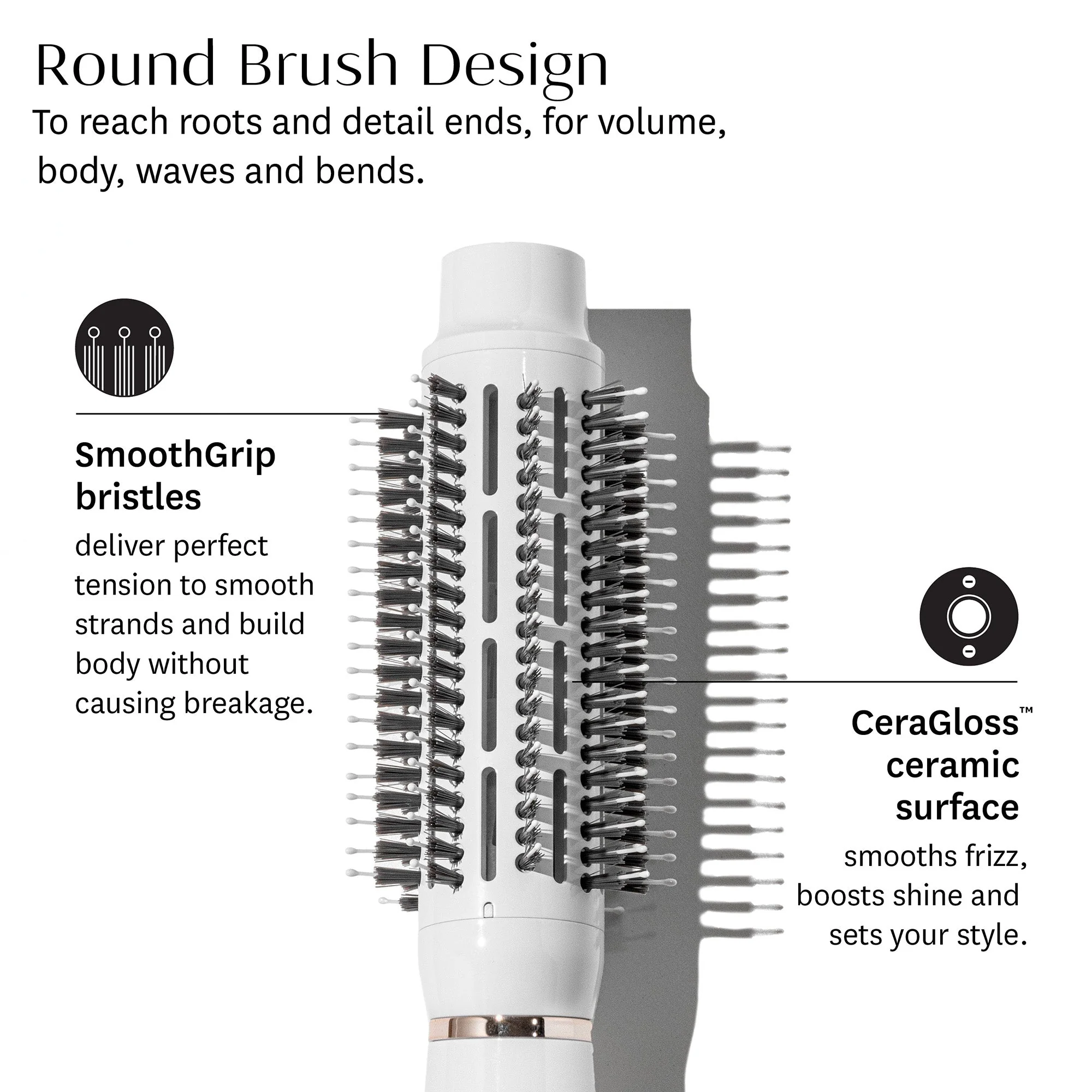 T3 AireBrush Round One Step Hair Dryer Brush - Image 2