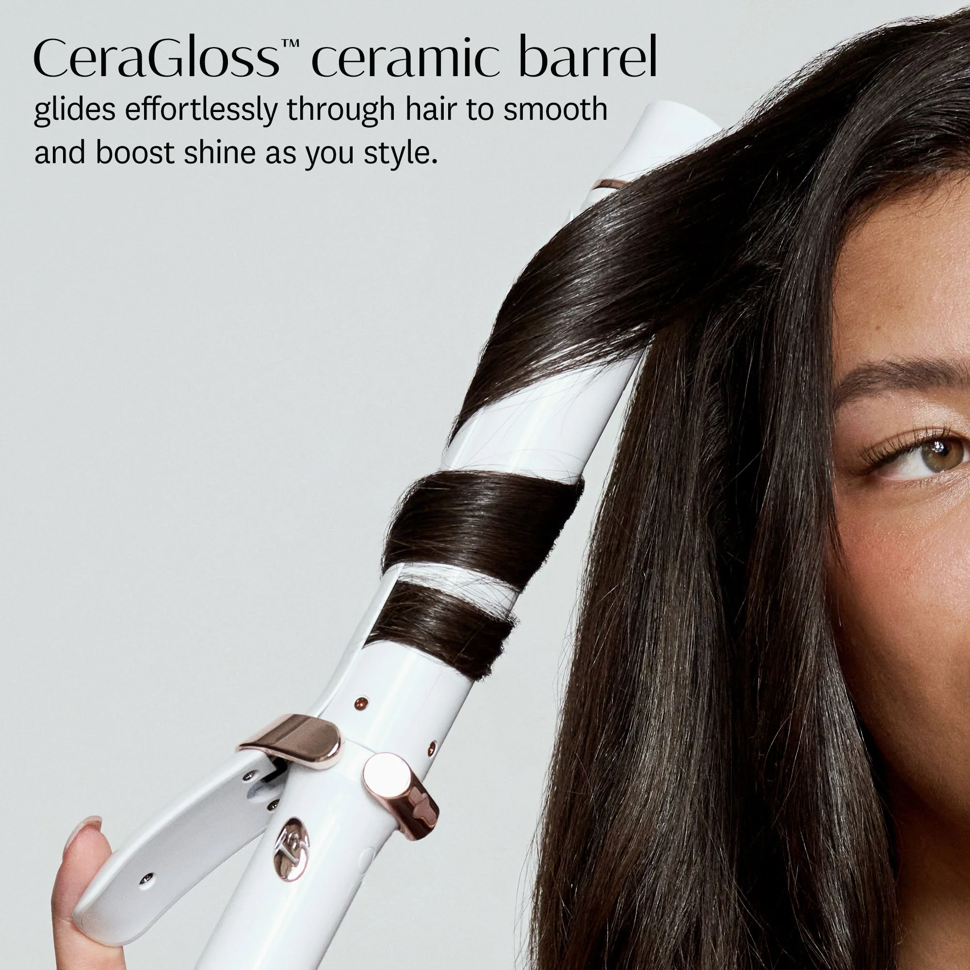 T3 SinglePass Curl X Ceramic Curling Iron 32mm - Image 10