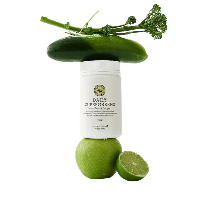 The Beauty Chef Daily Supergreens Inner Beauty Support - Apple 150g - Image 3