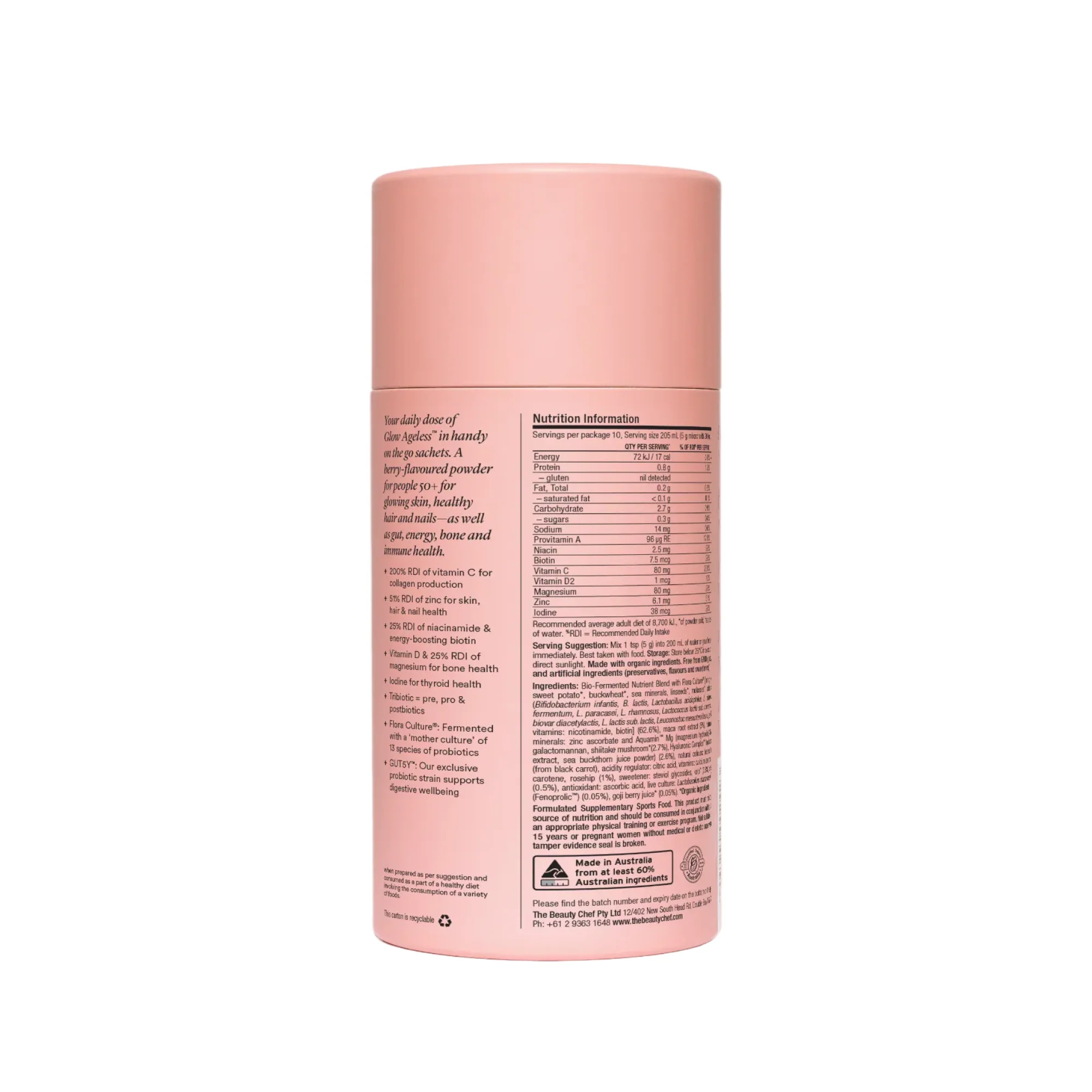 The Beauty Chef Glow Ageless Sachets 10x5g - Image 5