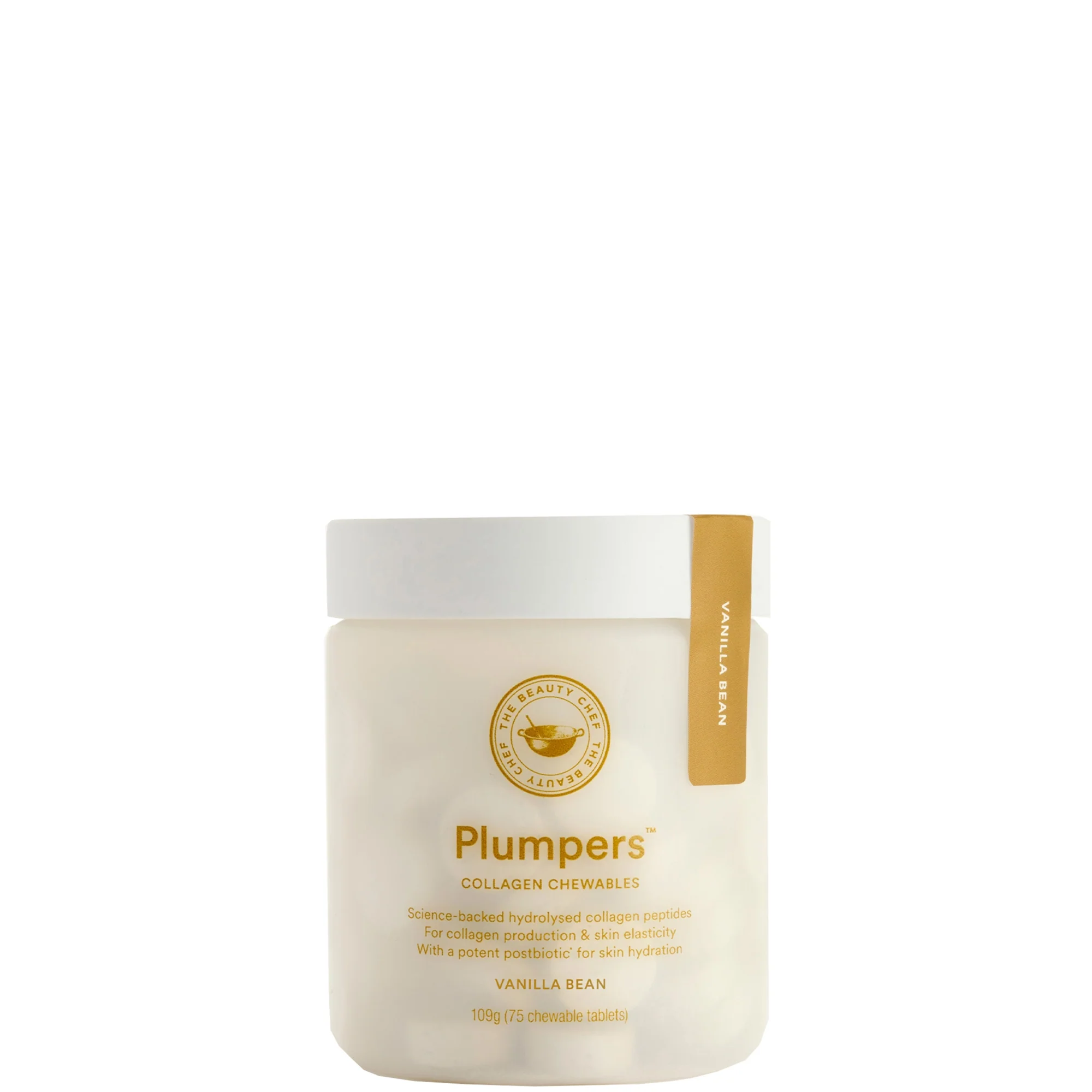 The Beauty Chef PLUMPERS Collagen Chewables Vanilla Bean 109g