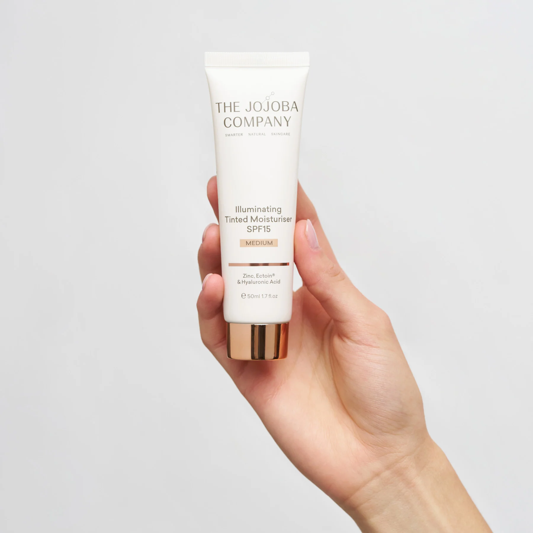 The Jojoba Company Illuminating Tinted Moisturiser - Medium 50ml - Image 2