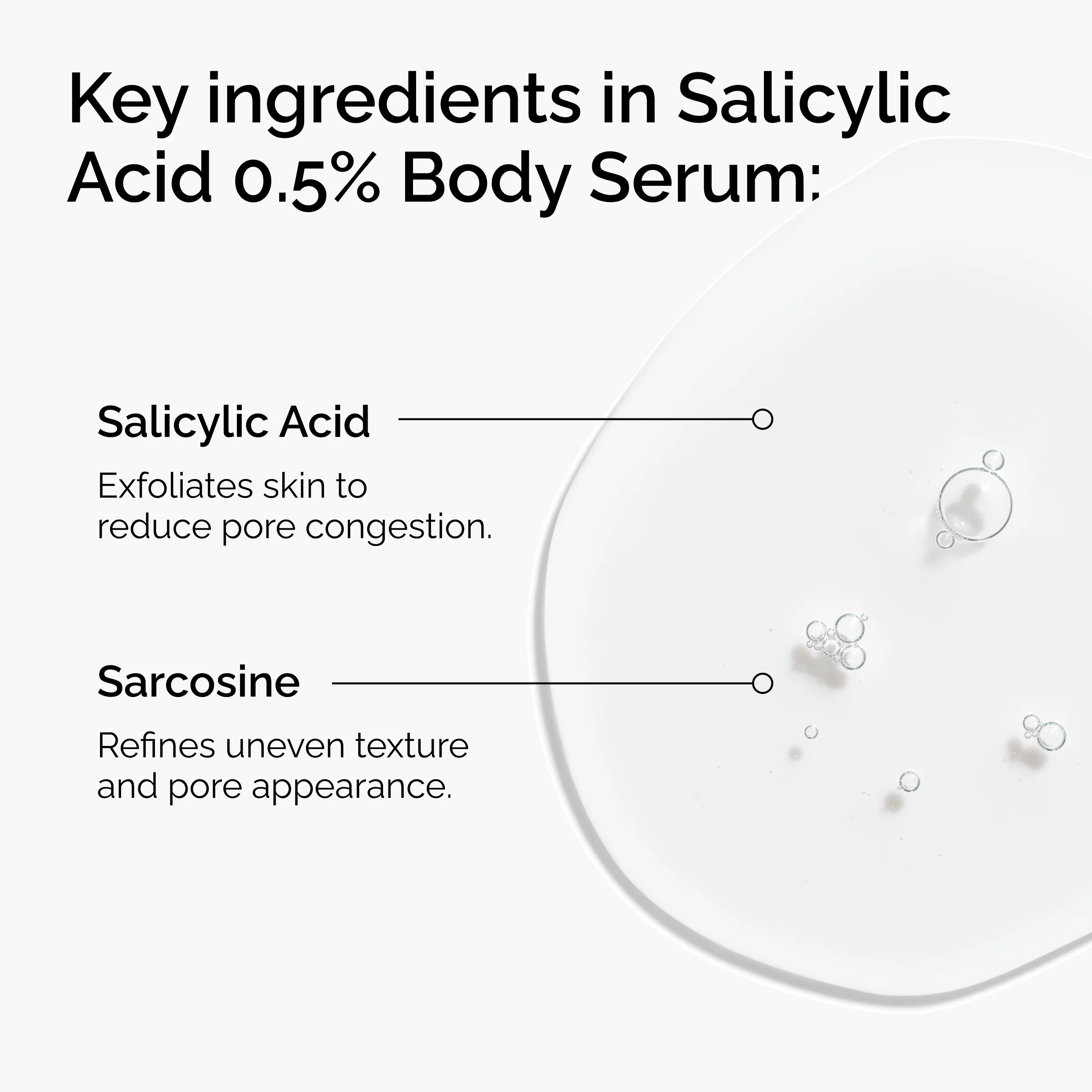 The Ordinary Salicylic Acid 0.5% Body Serum 240ml - Image 7