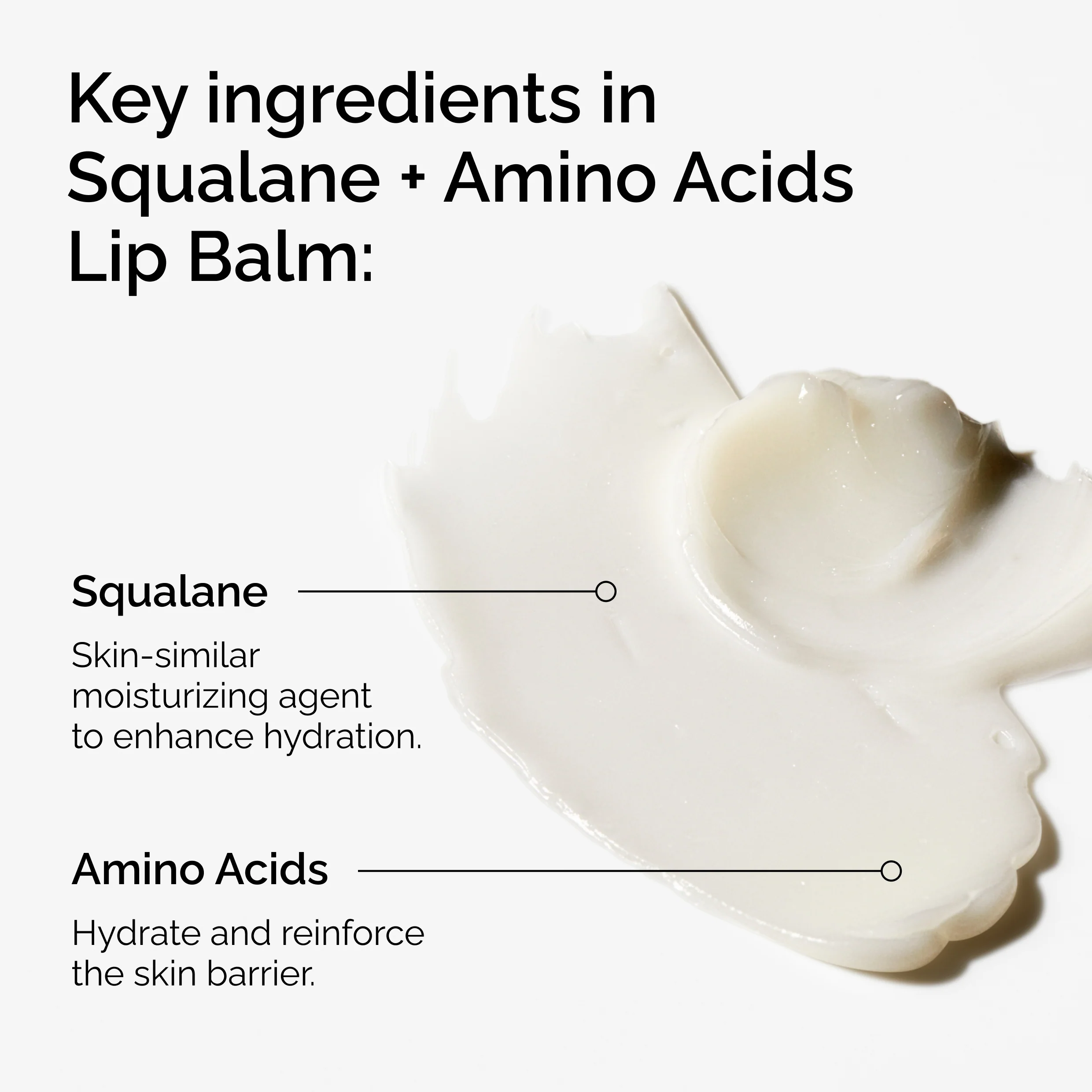 The Ordinary Squalane + Amino Acids Lip Balm 15ml - Image 5