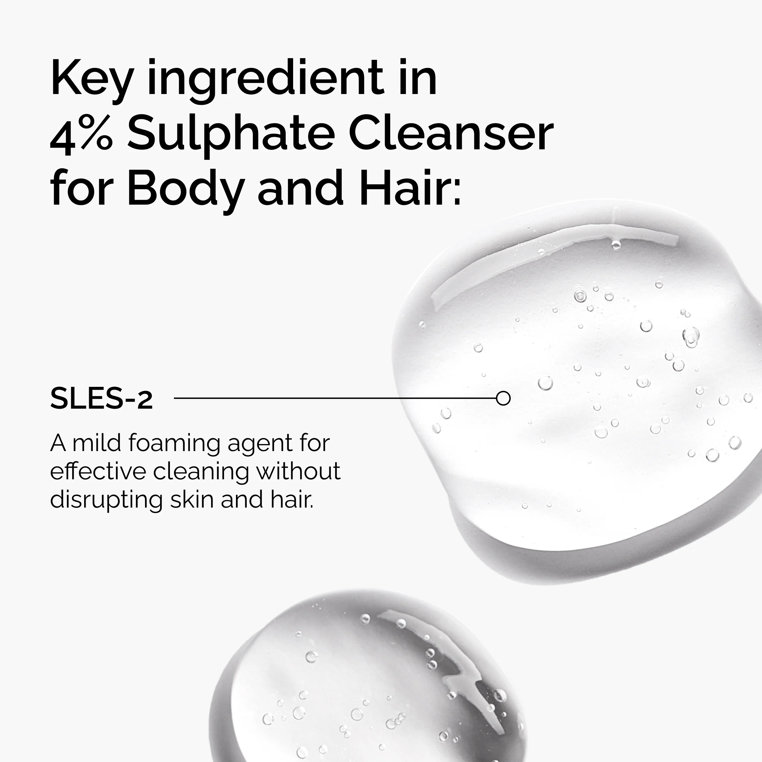 The Ordinary Sulphate 4% Cleanser for Body and Hair 240ml - Image 5