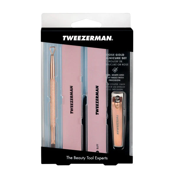 Tweezerman Rose Gold Manicure Kit - Image 5
