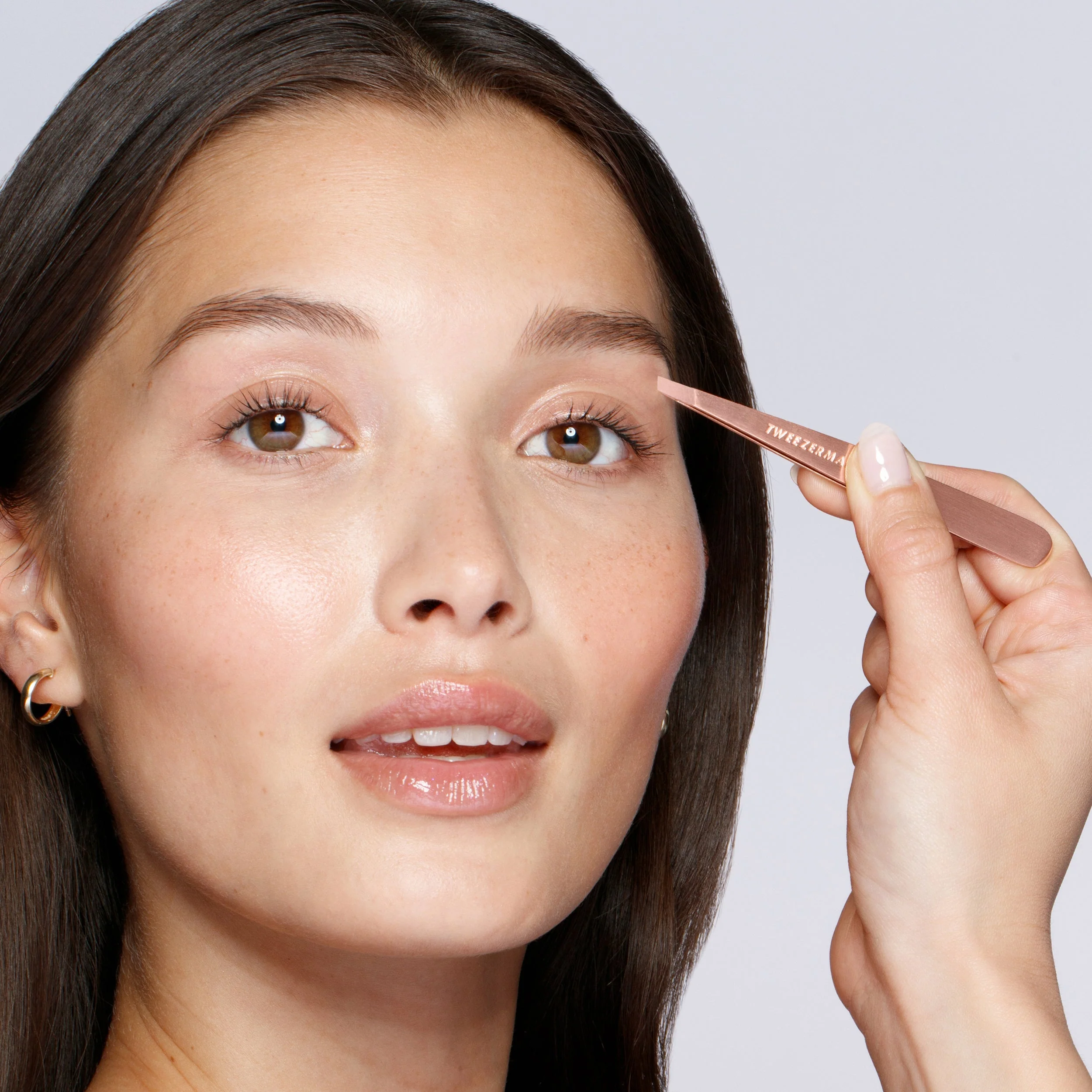 Tweezerman Slant Tweezer Rose Gold - Image 3