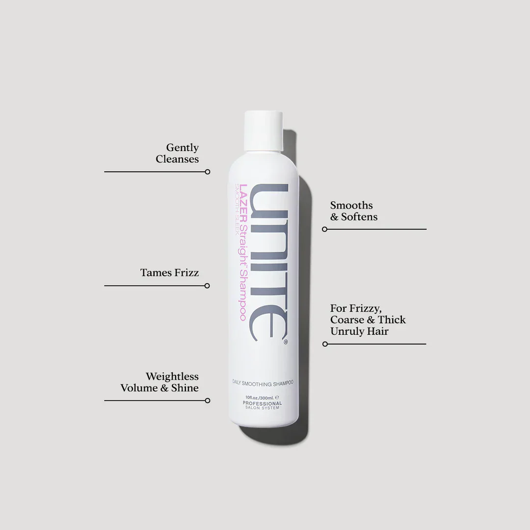 Unite Lazer Straight Shampoo 300ml - Image 2