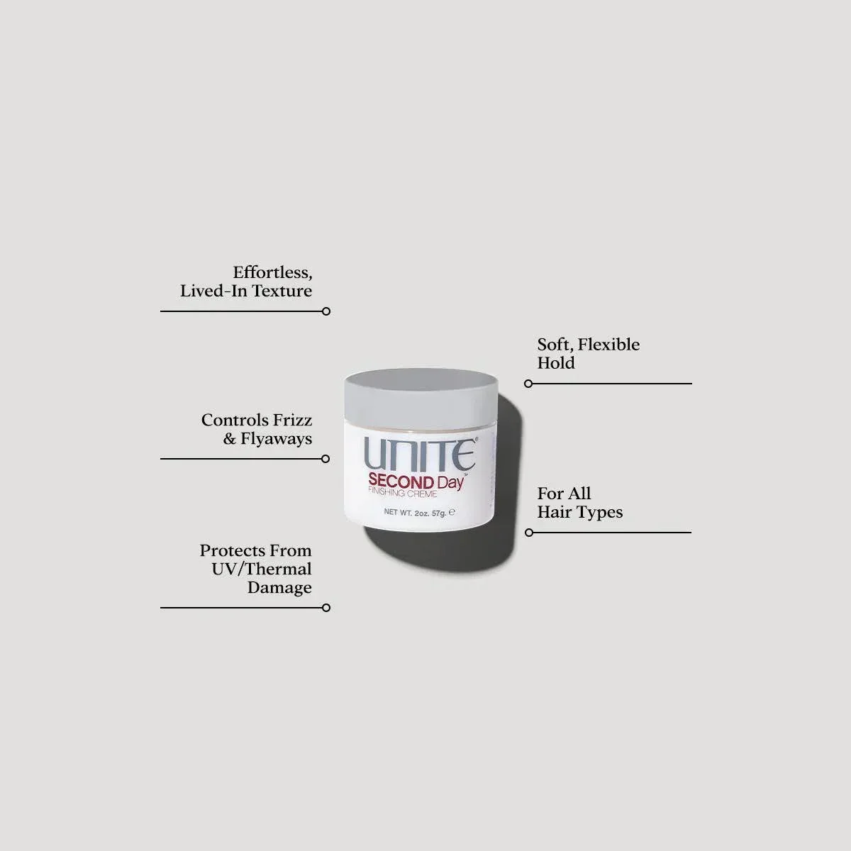 Unite Second Day Finishing Cream 57g - Image 2
