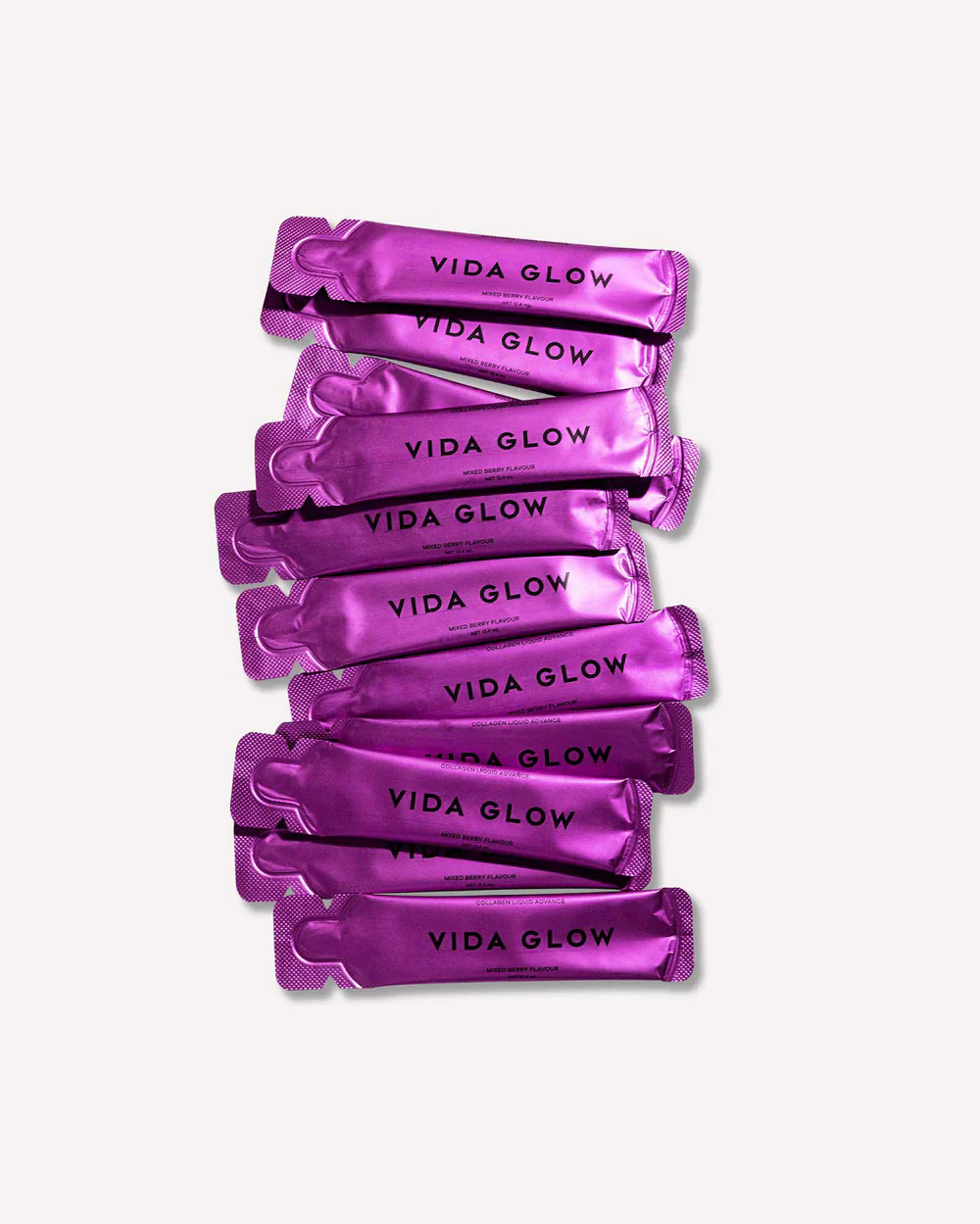 Vida Glow Liquid Collagen Skin Health Mixed Berry - 15 sachets - Image 7