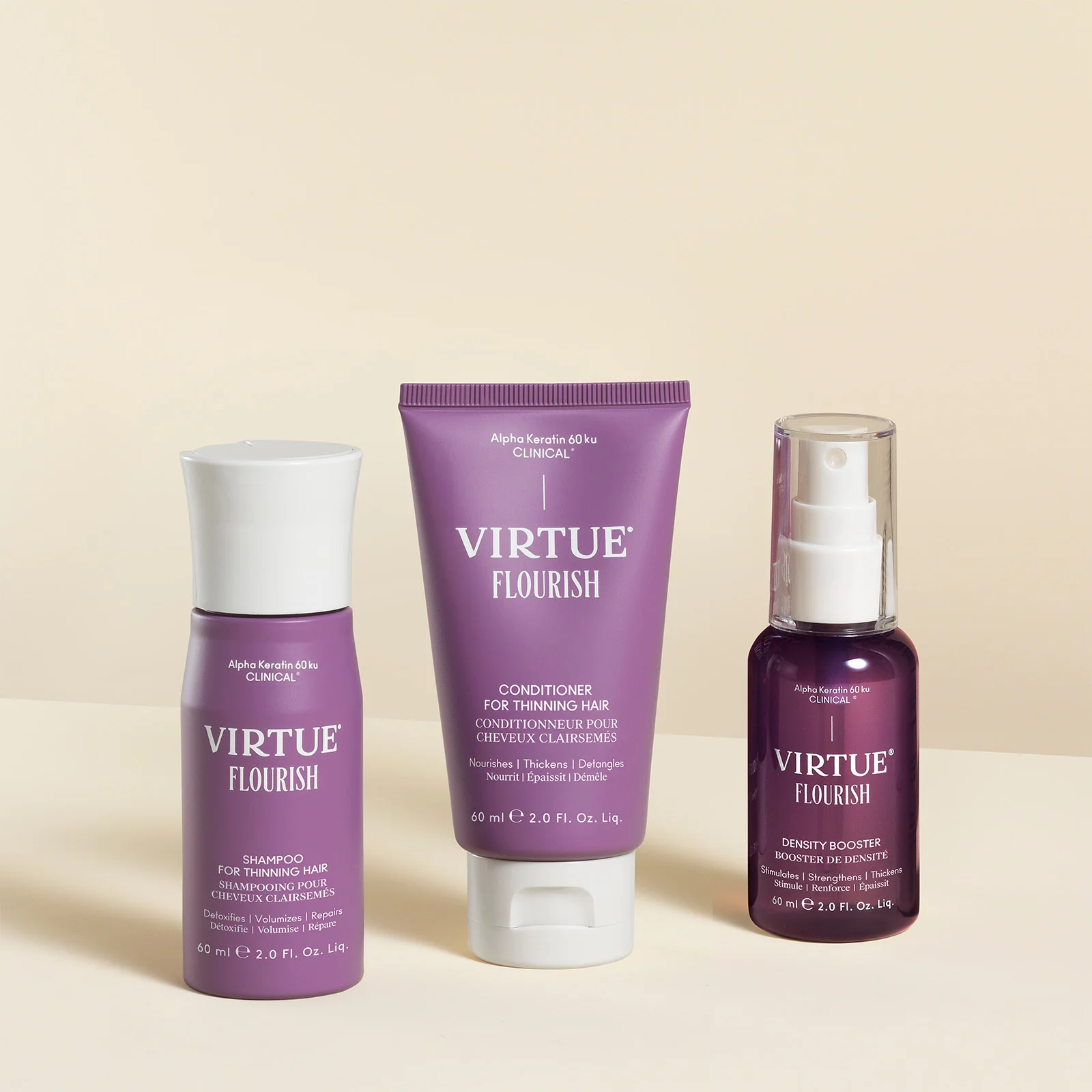Virtue Flourish Hair Rejuvenation Treatment Kit (Phyto-Follicle Nutrient) - Travel Size (30 day) - Image 3