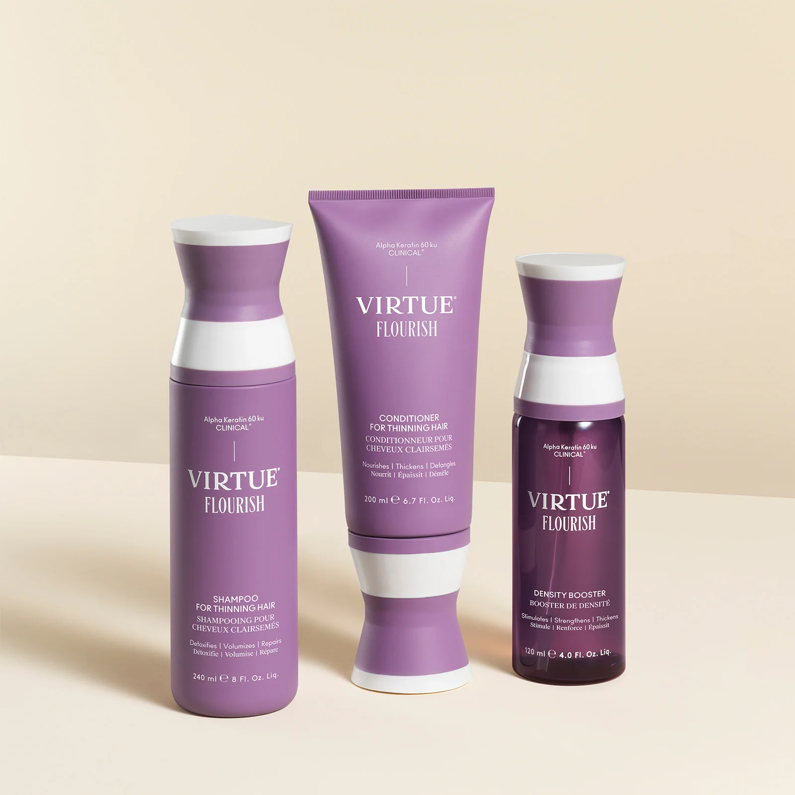 Virtue Flourish Hair Rejuvenation Treatment Kit (Phyto-Follicle Nutrient) - Full Size (90 day) - Image 3