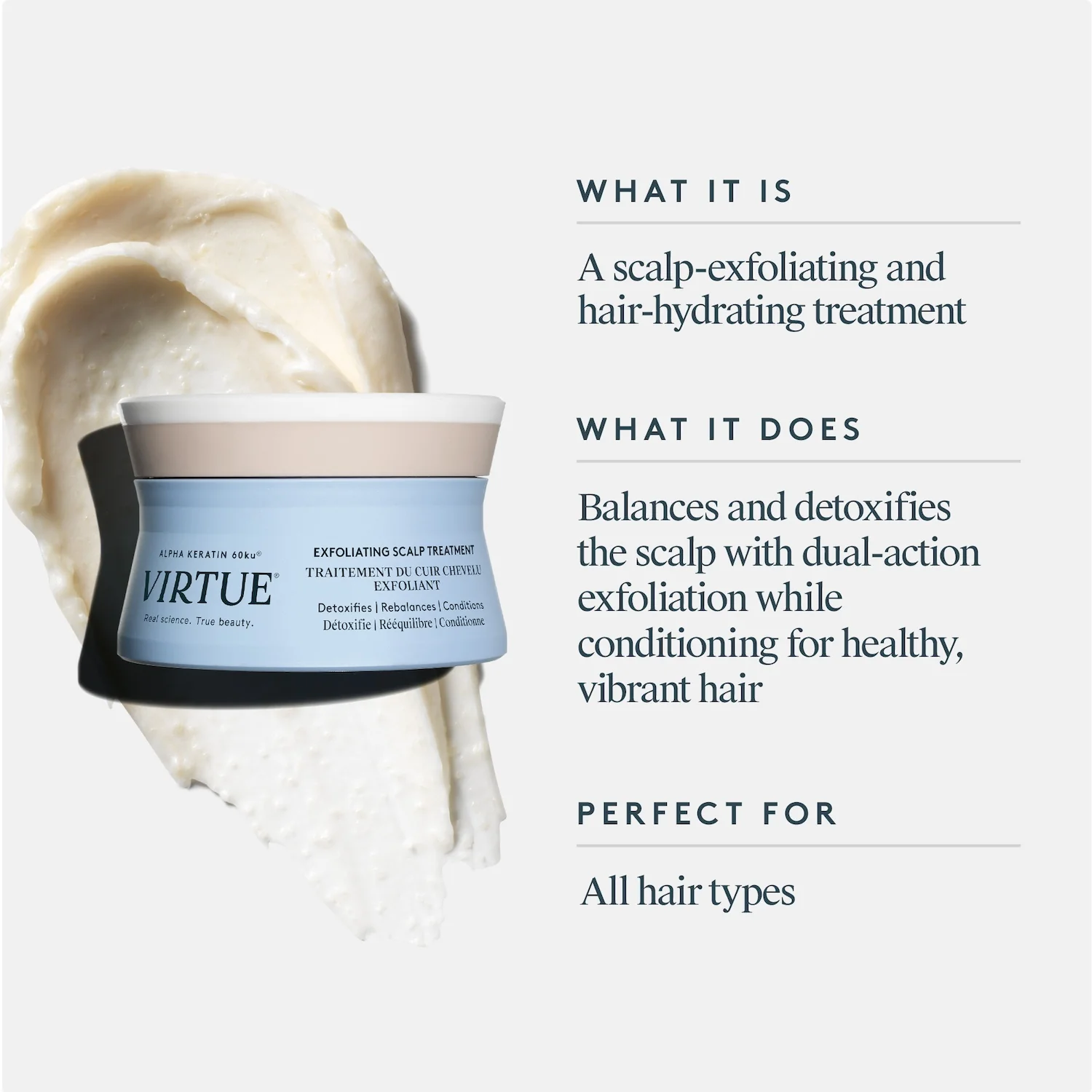 Virtue Exfoliating Scalp Scrub 150ml - Image 12