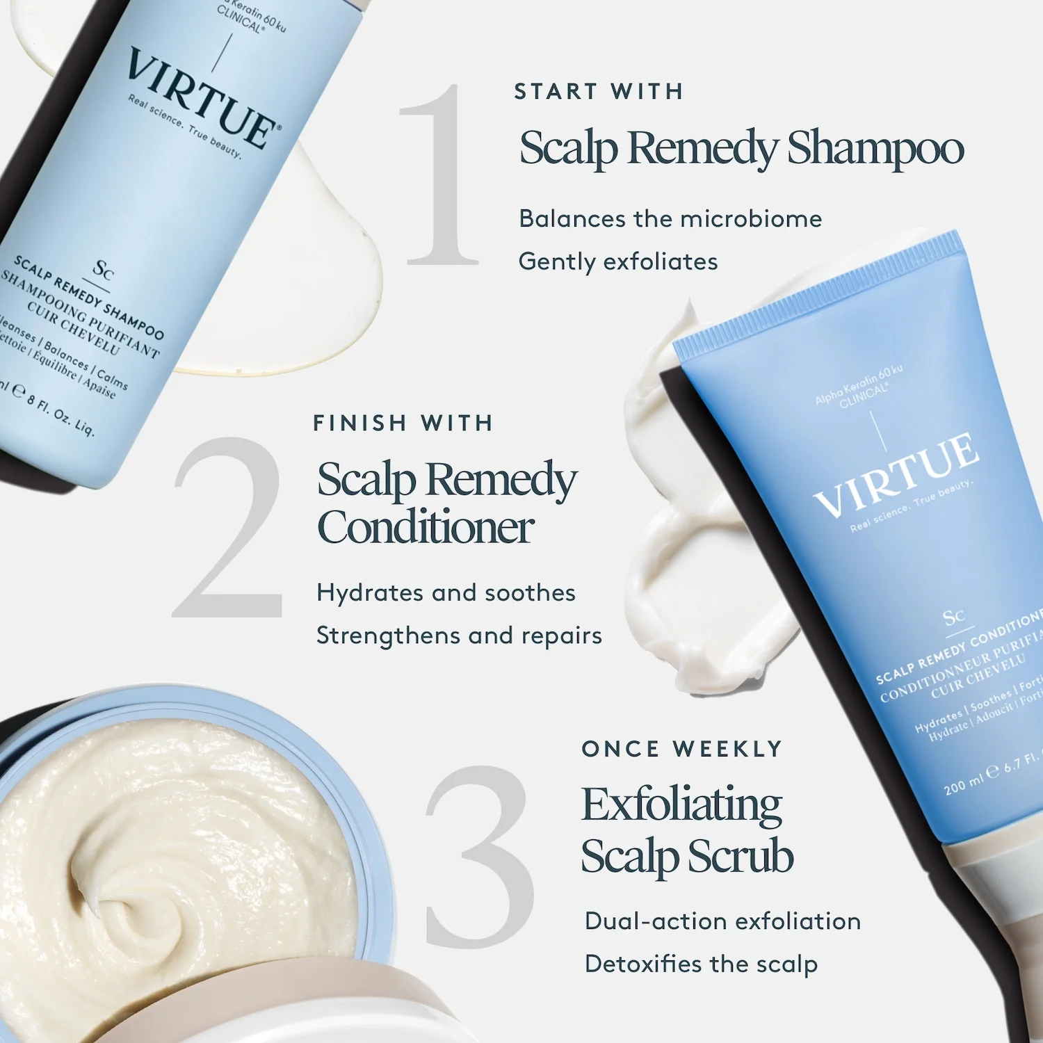 Virtue Scalp Remedy Shampoo 240ml - Image 8