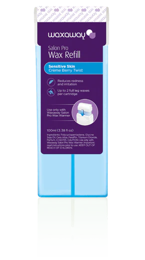 Waxaway Salon Pro Wax Refill Creme Berry Twist 100ml