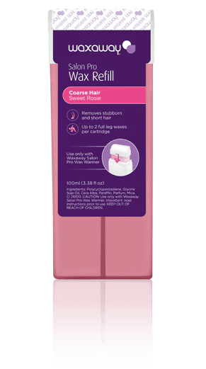 Waxaway Salon Pro Wax Refill Shimmer Sweet Rosie 100ml
