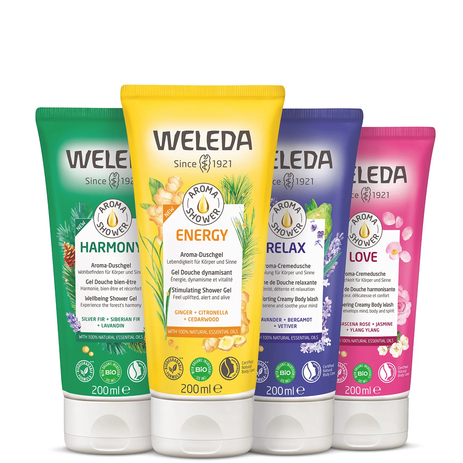 Weleda Aroma Body Wash Relax 200ml - Image 2
