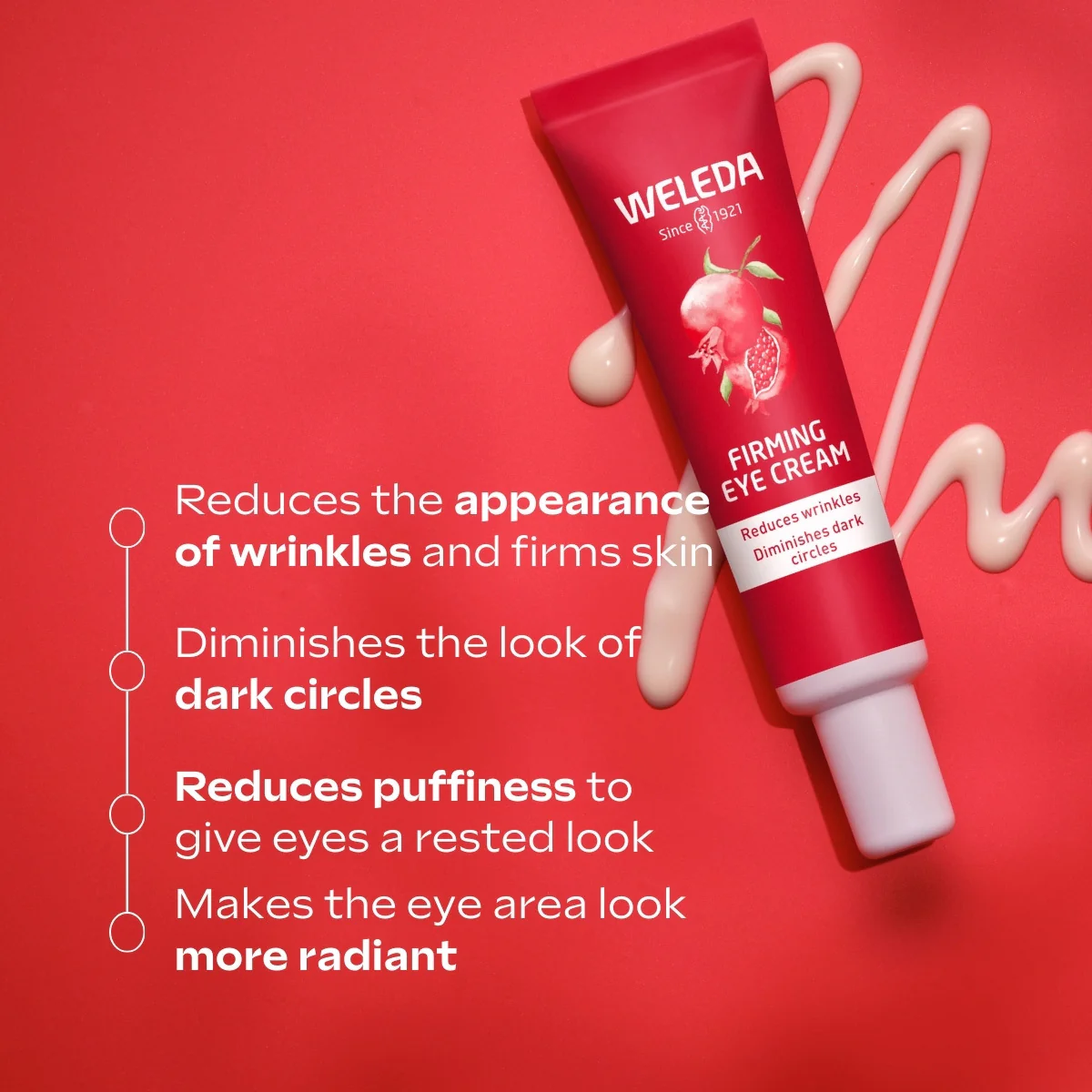 Weleda Firming Eye Cream Pomegranate and Maca Peptides 12ml - Image 3
