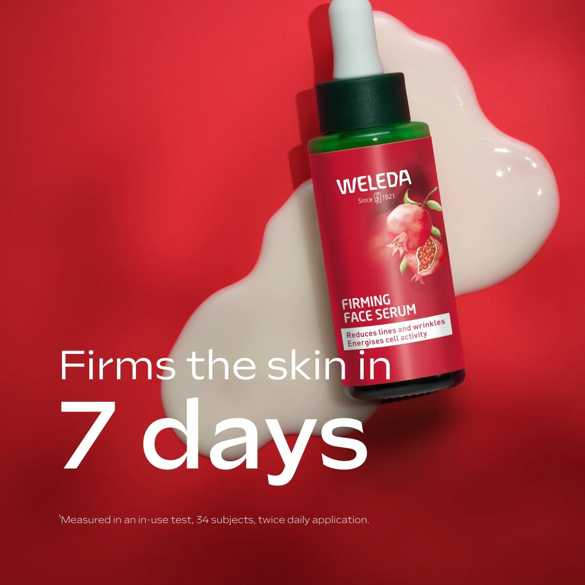 Weleda Firming Face Serum Pomegranate and Maca Peptides 30ml - Image 3