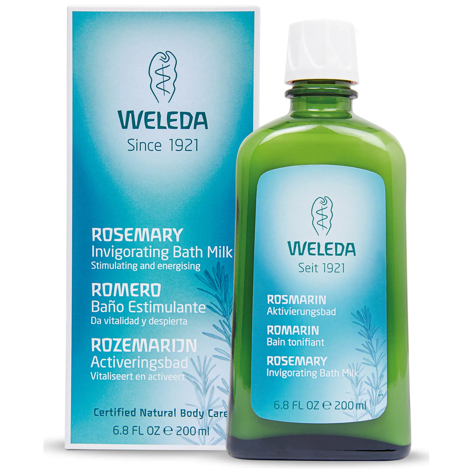 Weleda Invigorating Bath Milk Rosemary 200ml - Image 3