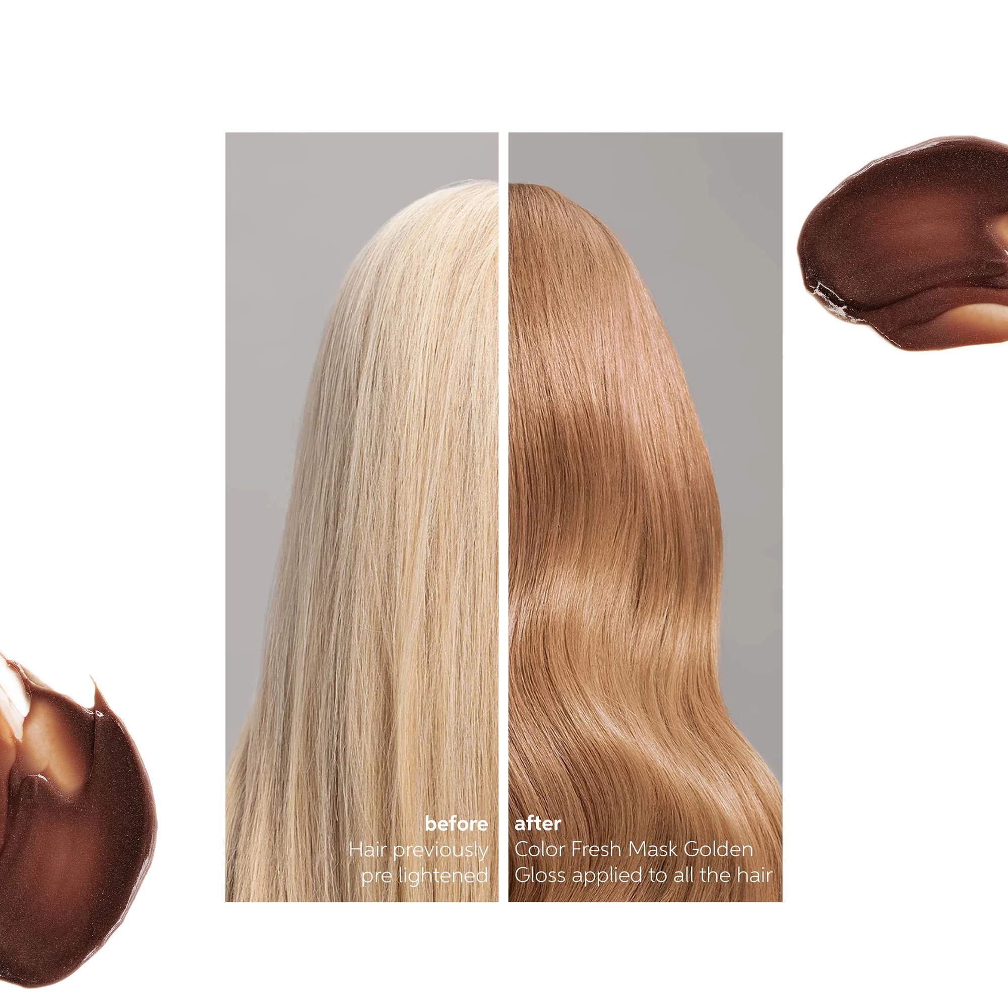 Wella Professionals Care Color Fresh Semi-Permanent Colour Mask - Golden Gloss 150ml - Image 3