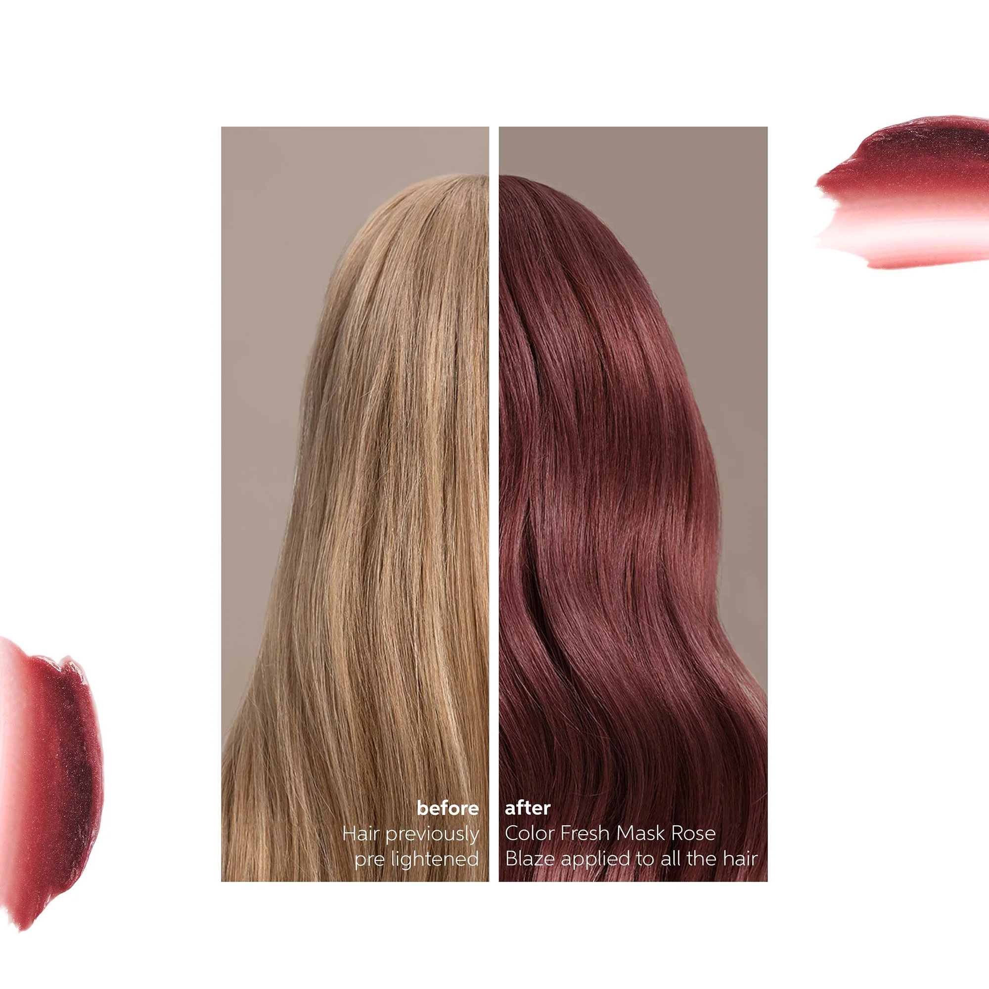 Wella Professionals Care Color Fresh Semi-Permanent Colour Mask - Rose Blaze 150ml - Image 3
