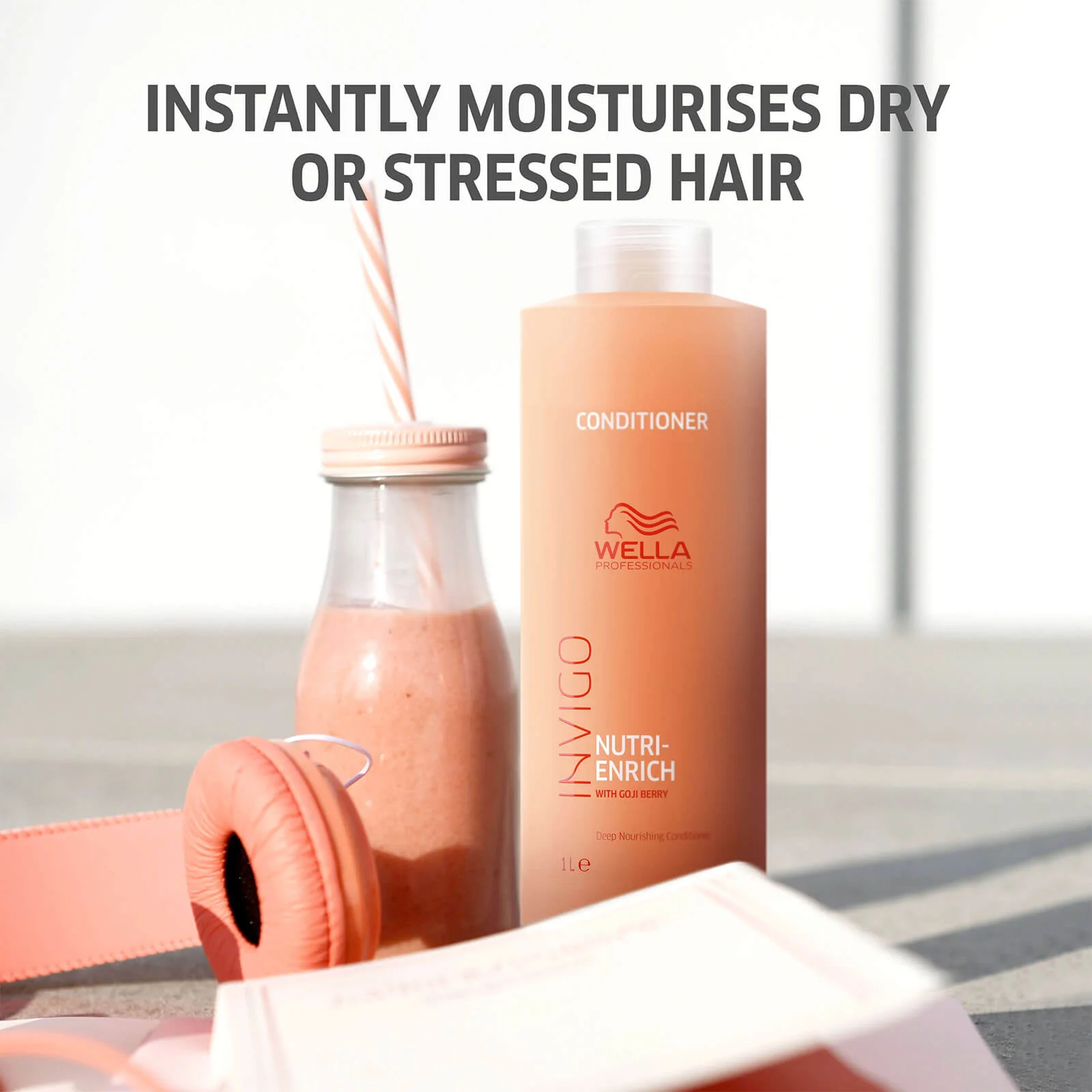 Wella Professionals Care INVIGO Nutri-Enrich Deep Nourishing Conditioner 1000ml - Image 3