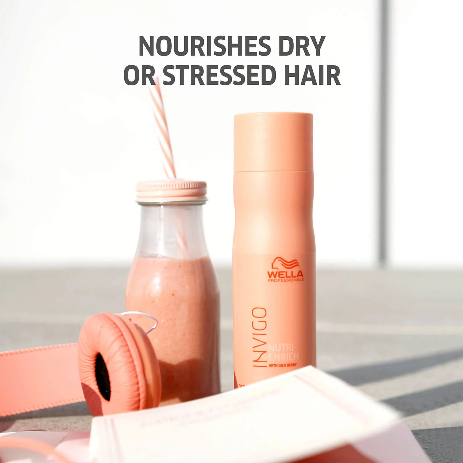 Wella Professionals Care INVIGO Nutri-Enrich Deep Nourishing Shampoo 250ml - Image 3