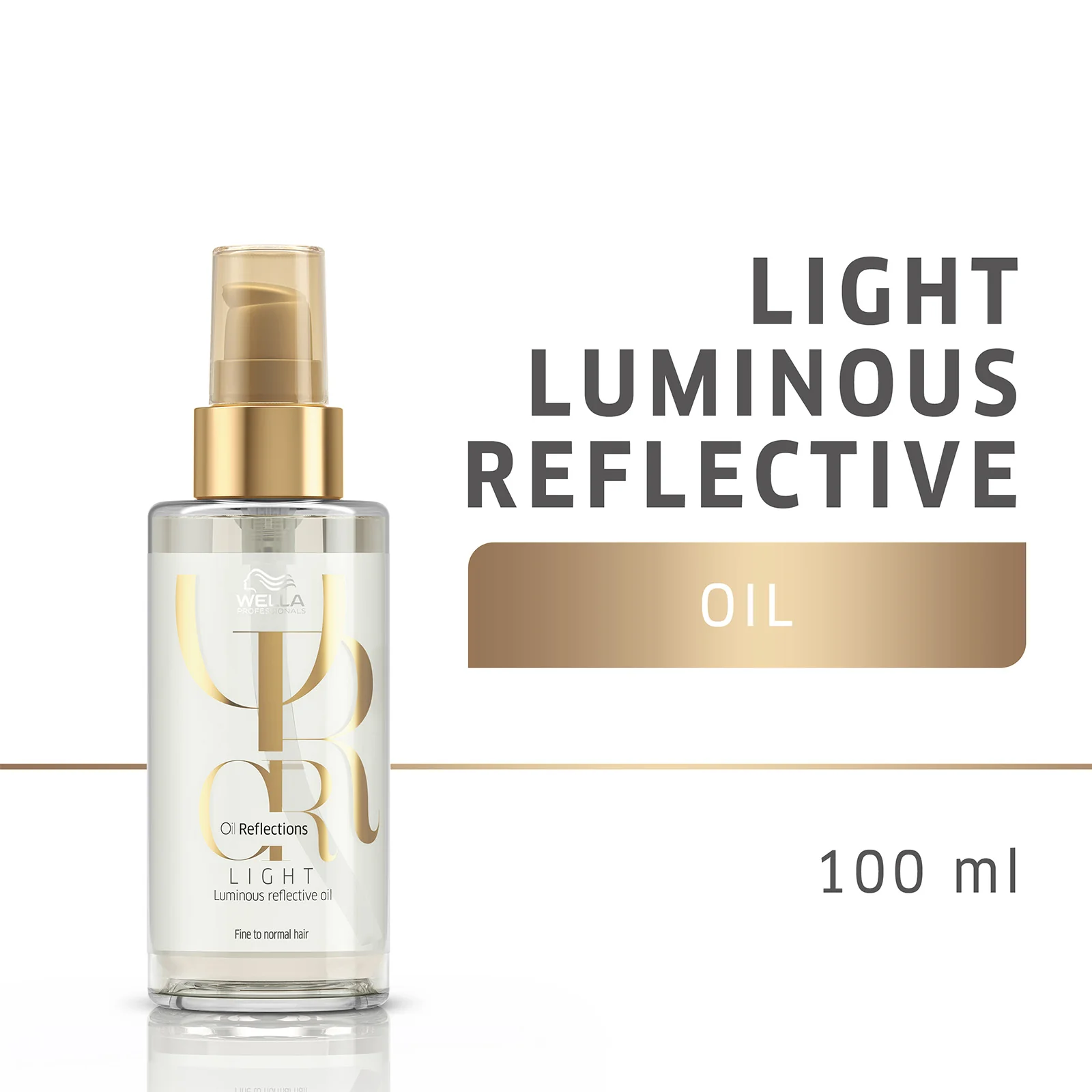 Wella Professionals Care Oil Reflections Light Luminous Reflective Oil 100ml - Image 2