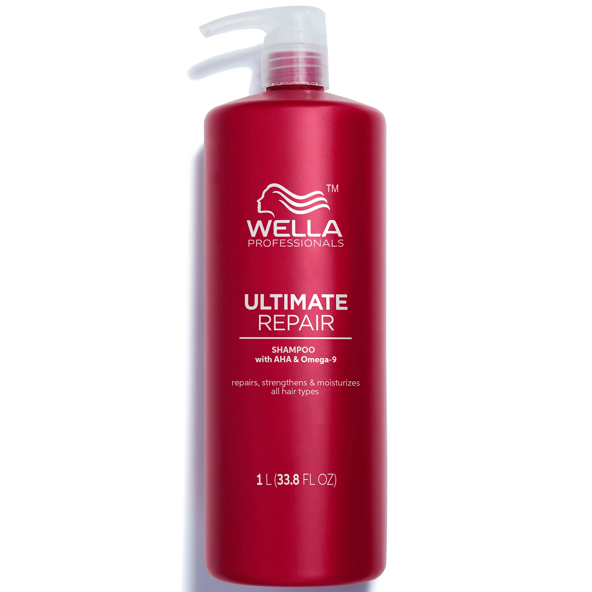 Wella Professionals Care Ultimate Repair -  Pump for Shampoo 1L - Image 2