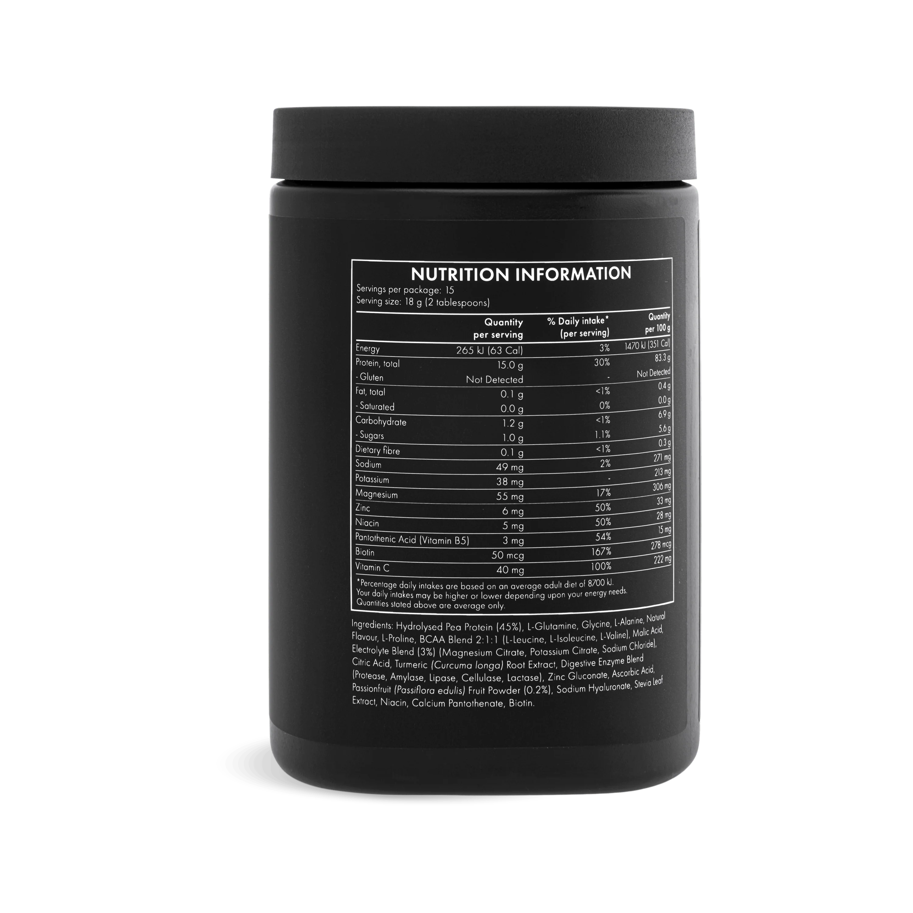 WelleCo The HydroProtein Elixir - Passionfruit 270g - Image 9