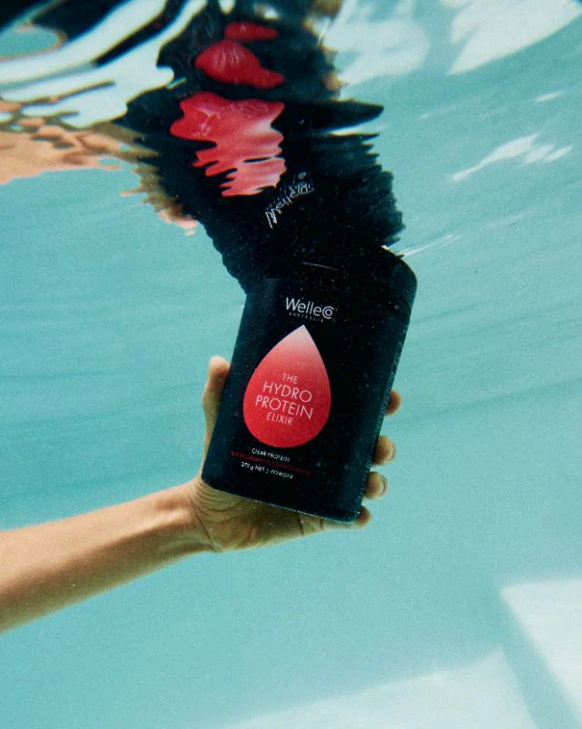 WelleCo The HydroProtein Elixir -  Pomegranate & Blackcurrant 270g - Image 6