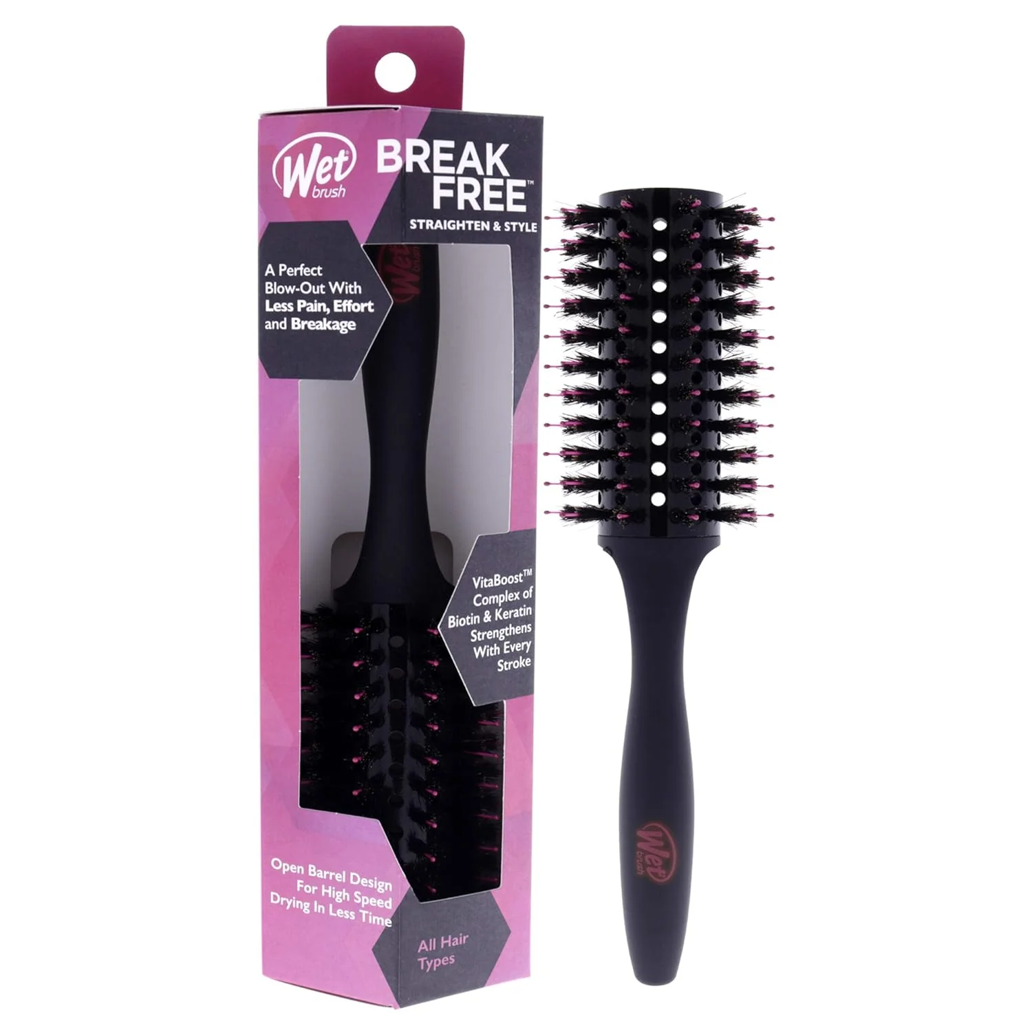 WetBrush Break Free Straighten and Style - Black - Image 2