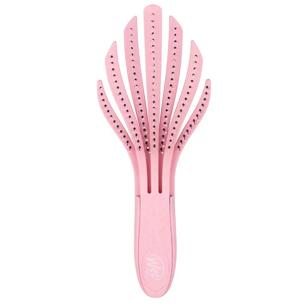 WetBrush Go Green Curl Detangler Brush - Pink - Image 5