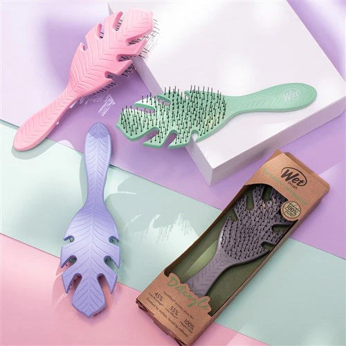 WetBrush Go Green Leaf - Lavender - Image 5