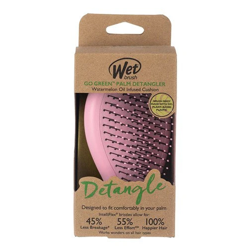 WetBrush Go Green Oil Infused Palm - Pink - Image 4