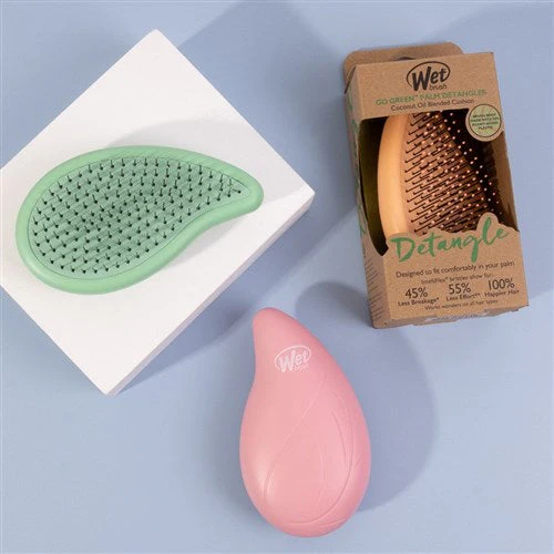 WetBrush Go Green Oil Infused Palm - Pink - Image 5
